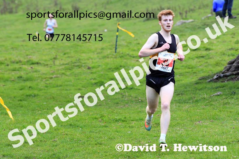 Senior men, 2022 NECAA Cross Country Relays, Thornley Hall Farm, Peterlee, County Durham, October 15th. Photo: David T. Hewitson/Sports for All Pics